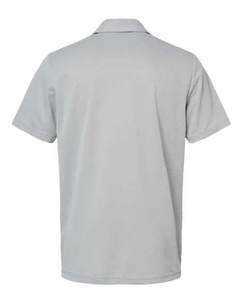 adidas Men's Heathered Colorblock 3-Stripes Polo