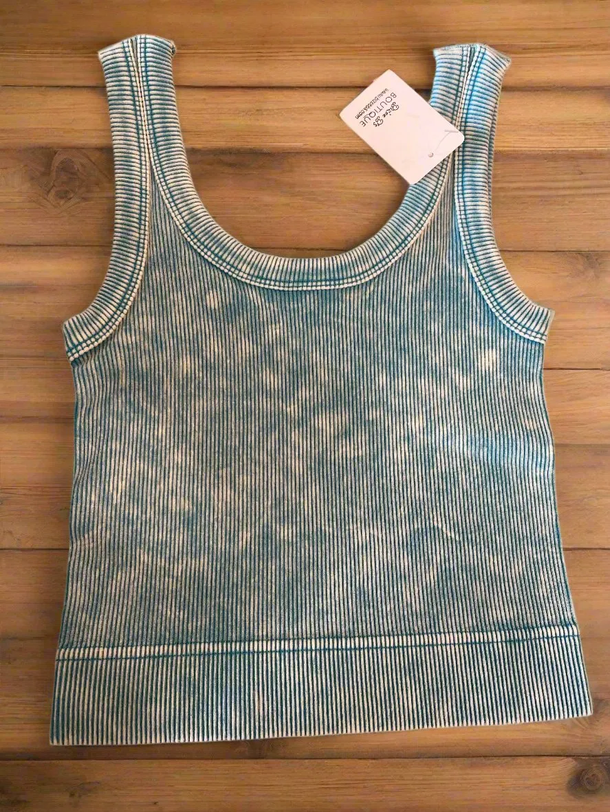 Alesha Scoop Neck Tank Top