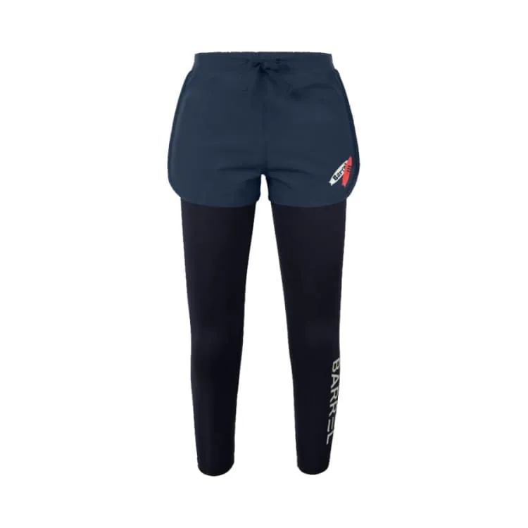 Barrel Kids Vibe 9" Leggings Shorts-BLUE