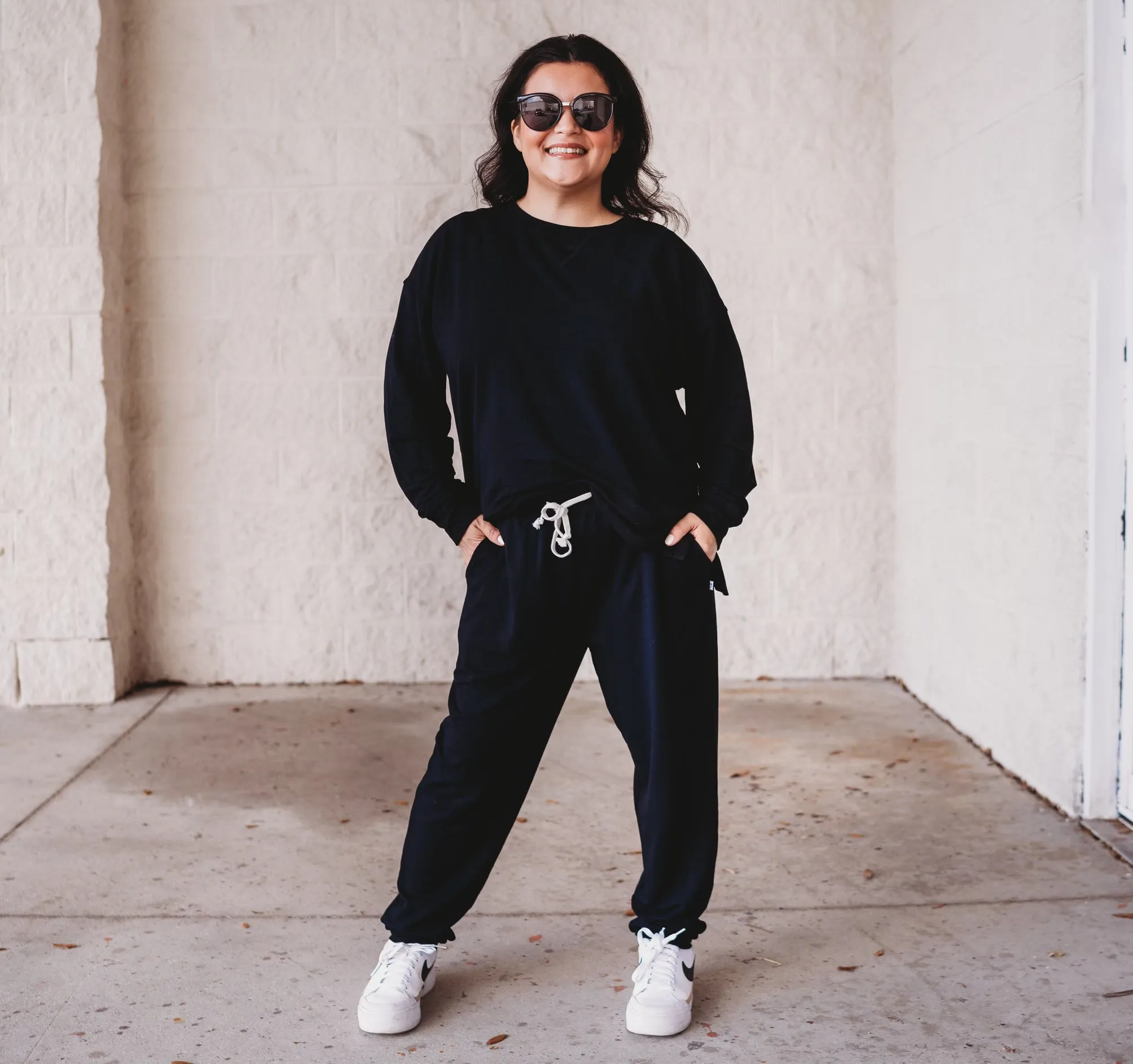 Black Terry Dream Women’s Joggers