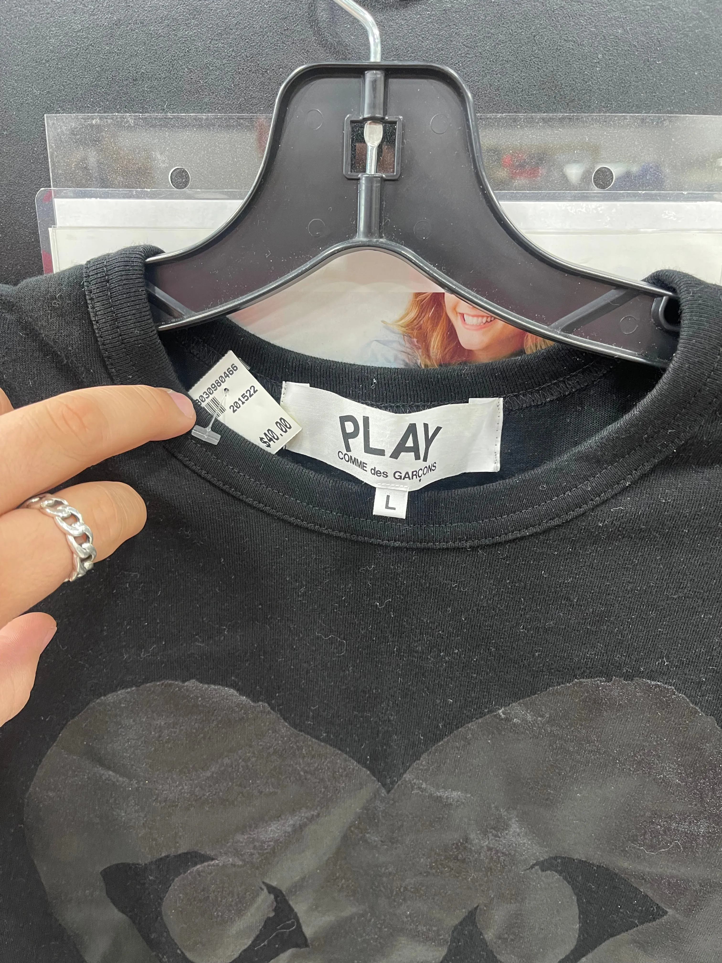 Comme Des Garcons Tee Size Small