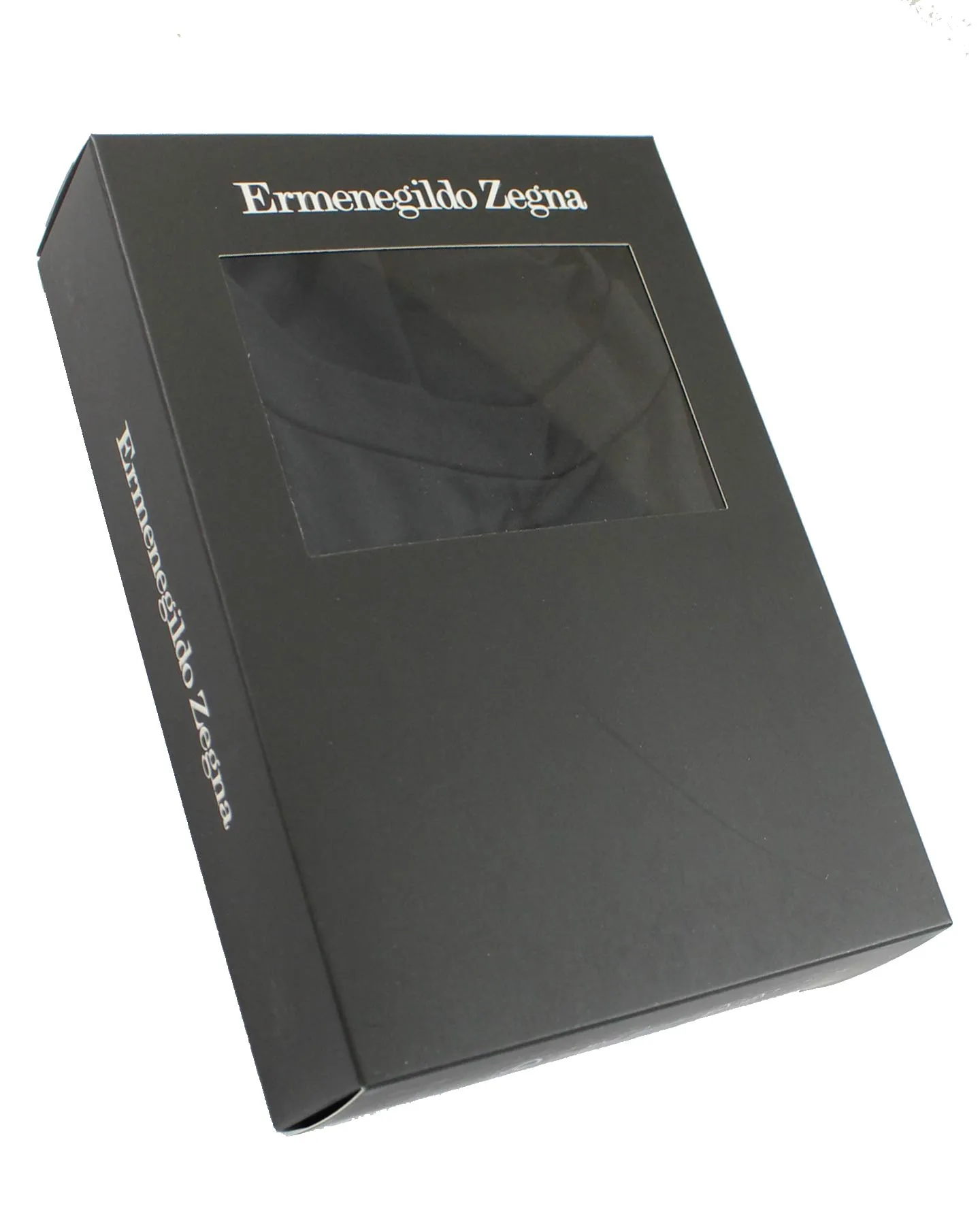 Ermenegildo Zegna Long Sleeve T-Shirt Black XL SALE