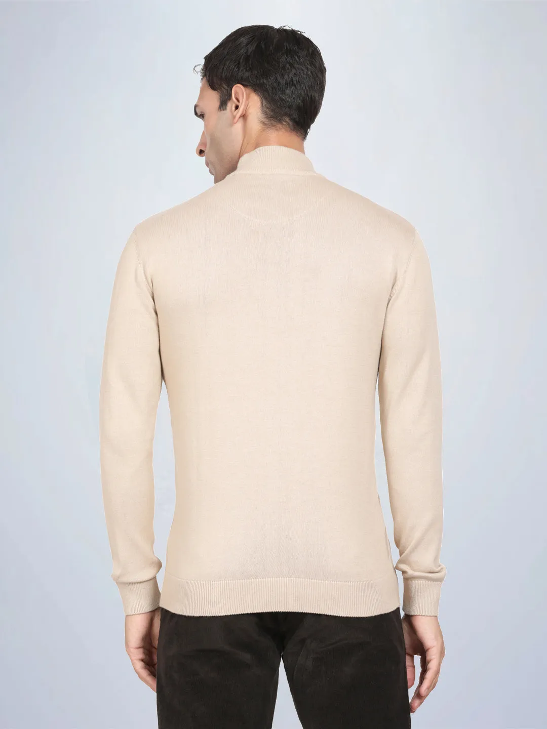 High Neck Safari Full Sleeve Pullover