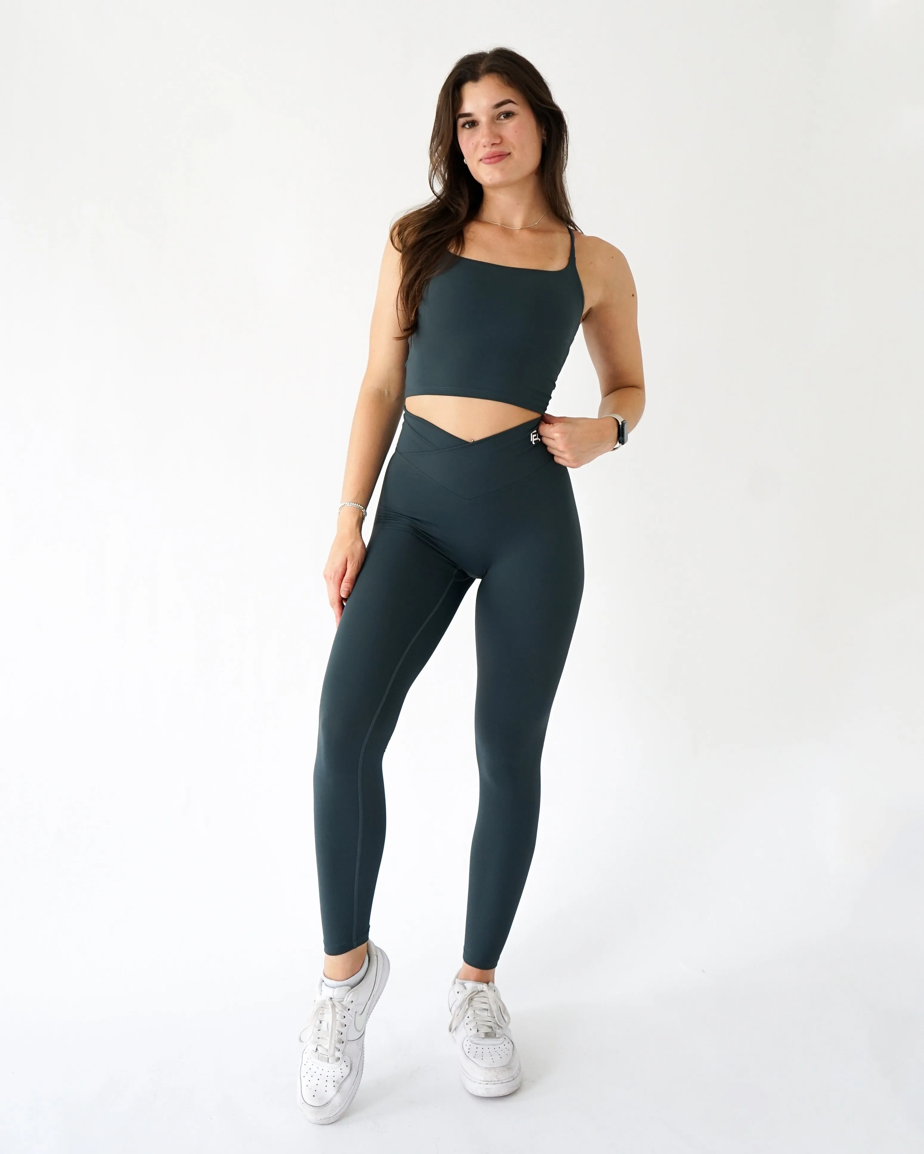 Impact V-Waist Leggings - Emerald