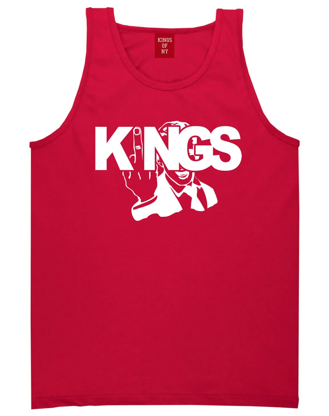 KINGS Fck You Middle Finger Tank Top