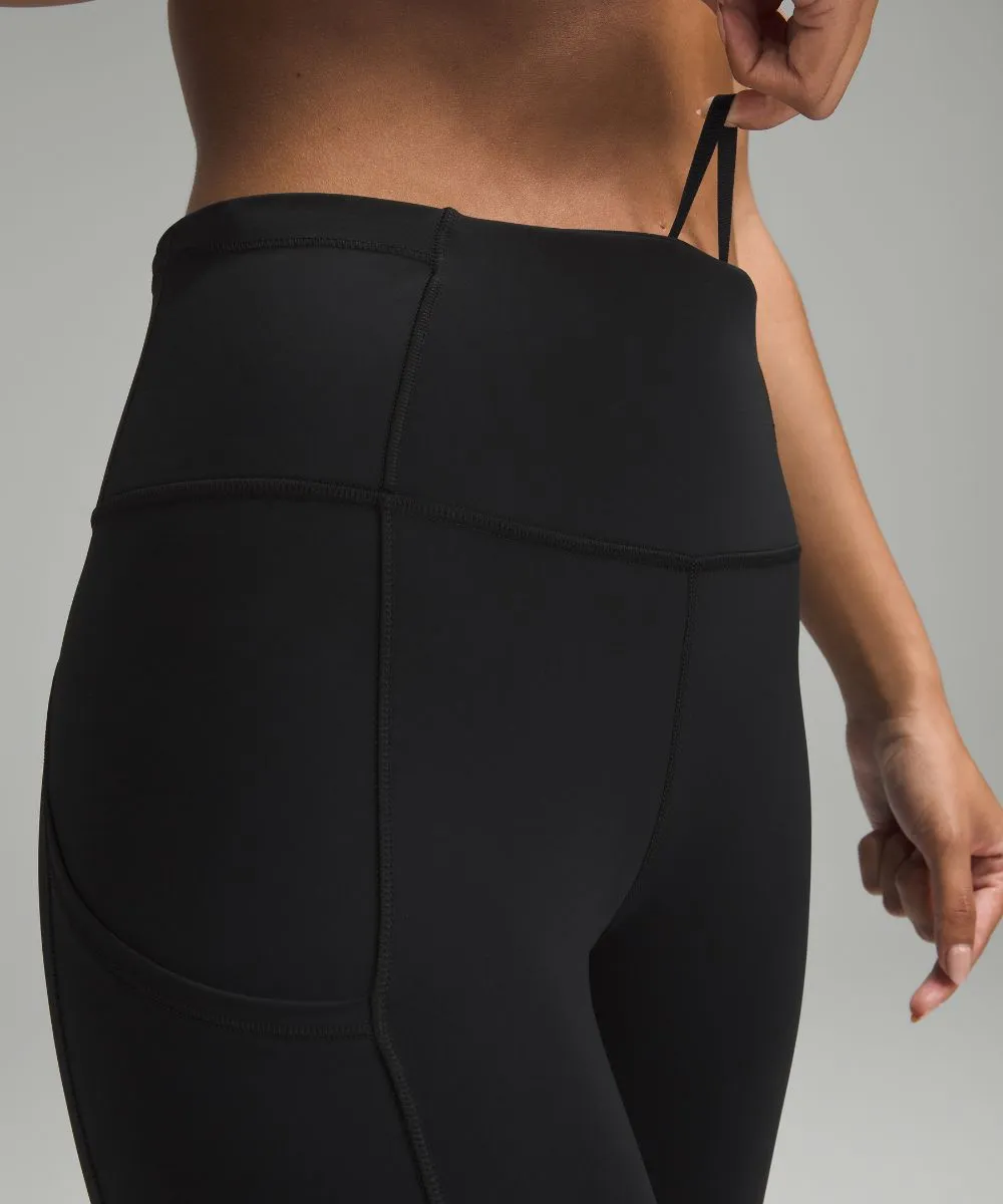 Lululemon High Rise Fast and Loose Leggings, Black
