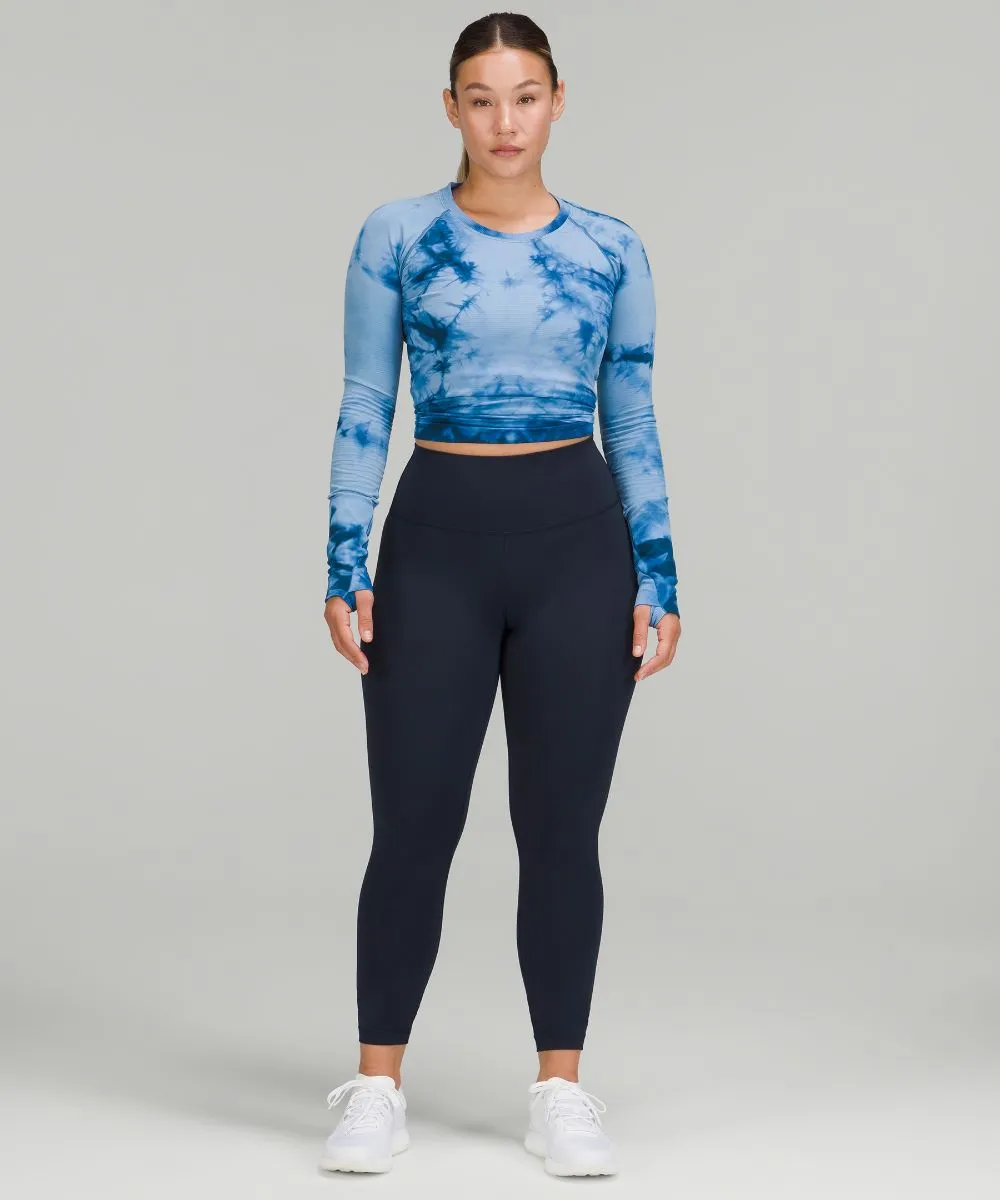 Lululemon Wunder Train Contour Fit High Rise Leggings, Navi