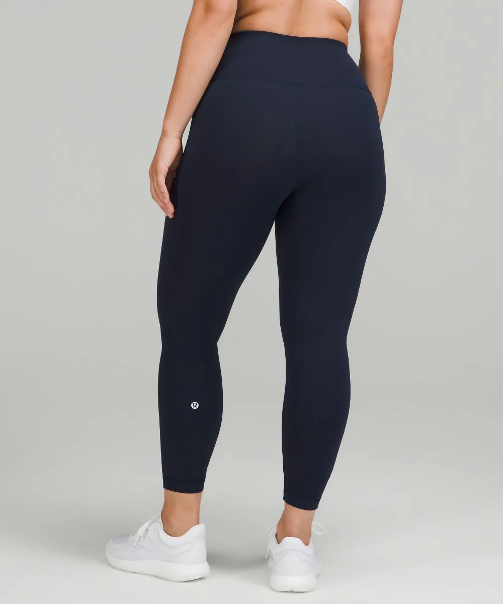 Lululemon Wunder Train Contour Fit High Rise Leggings, Navi
