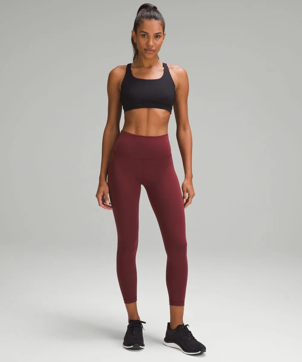 Lululemon Wunder Train High Leggings, Red