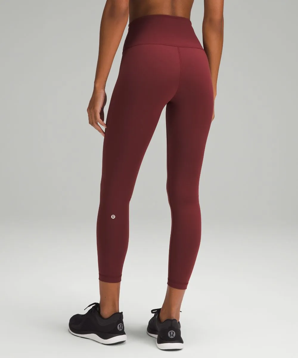 Lululemon Wunder Train High Leggings, Red