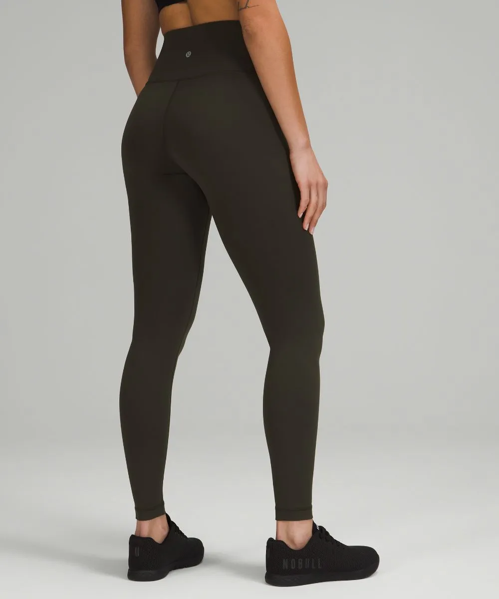Lululemon Wunder Train High Rise Leggings, Olive