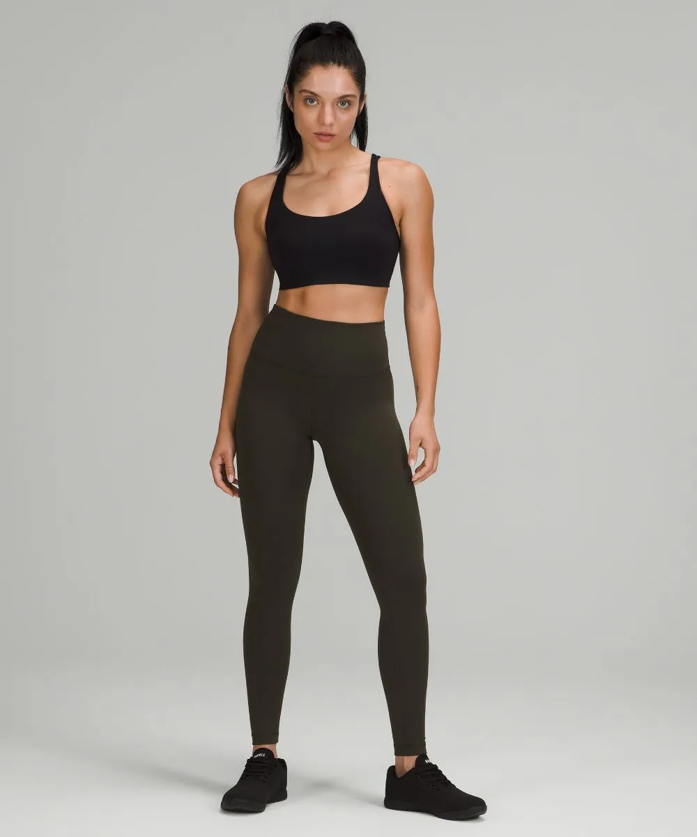 Lululemon Wunder Train High Rise Leggings, Olive
