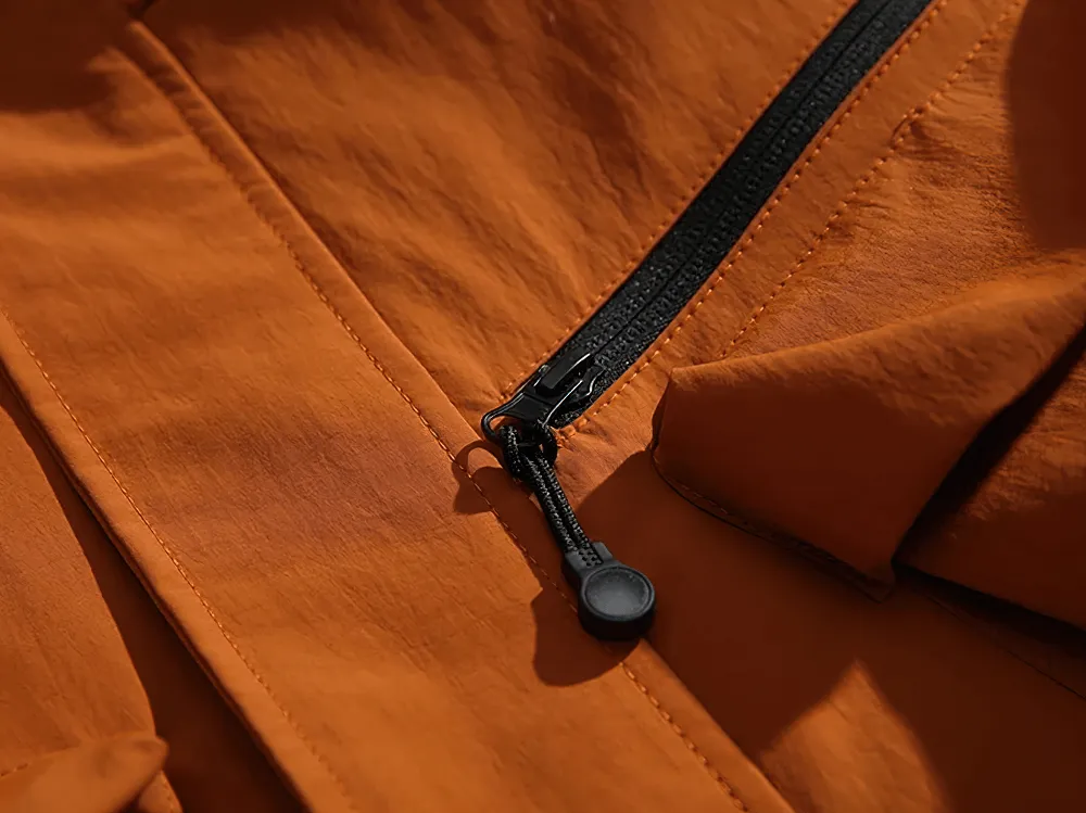 Men's Hooded Jacket with Multi-Pocket Design - SF2263