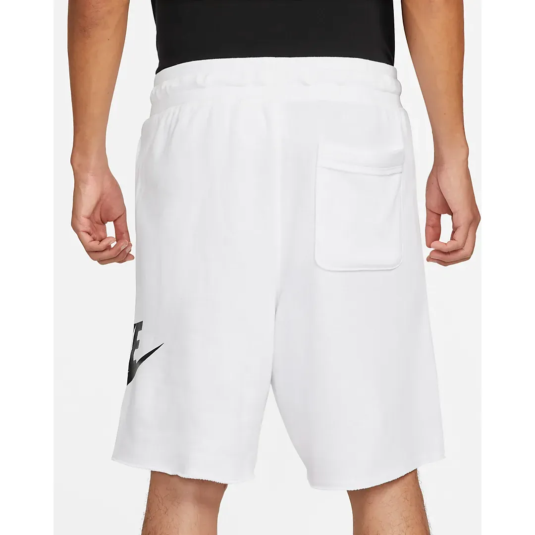 Nike Men's Club Alumni Shorts - White / Black