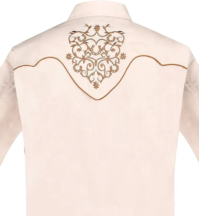 Ranger's Men's Embroidered Charra Shirt