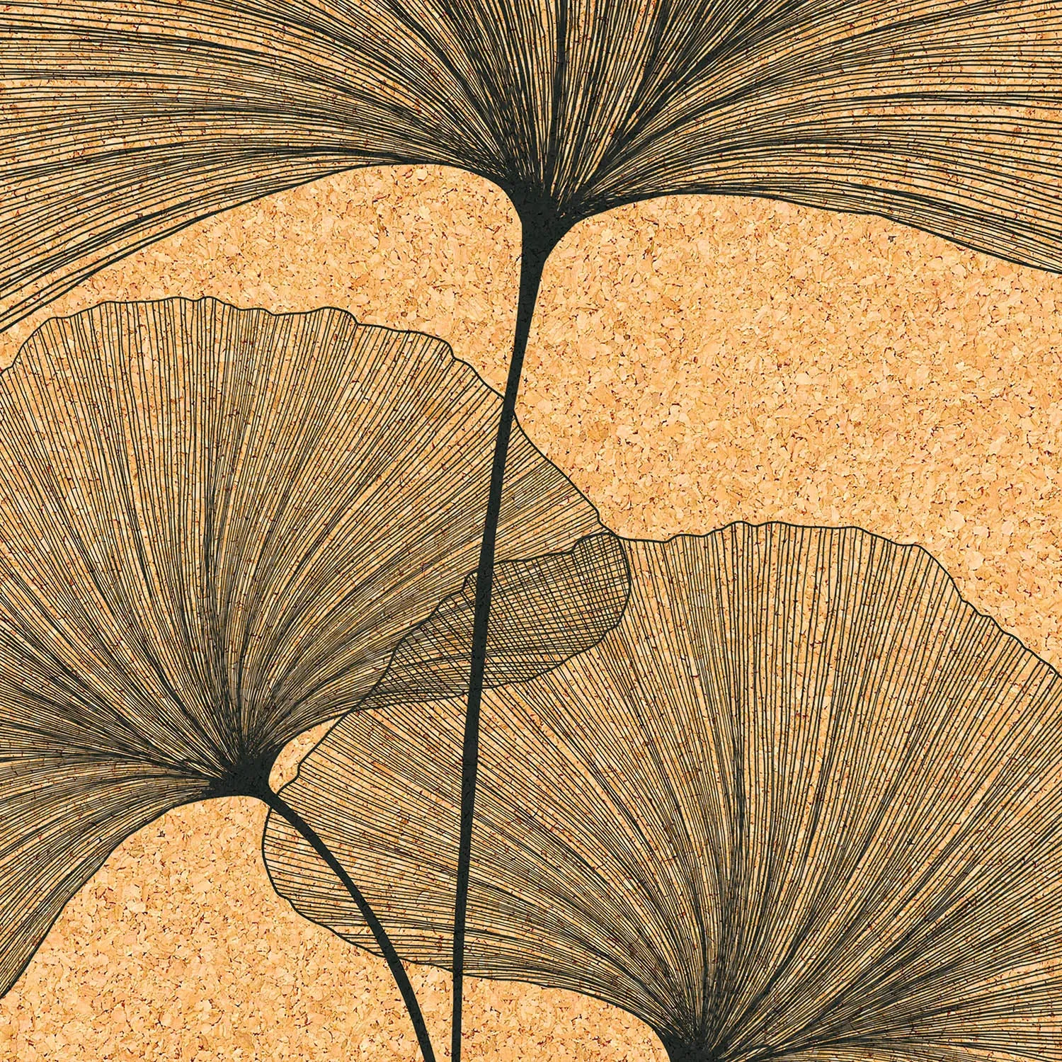 TAPIS DE YOGA GINKGO BILOBA EN LIGE ET CAOUTCHOUC NATURELS
