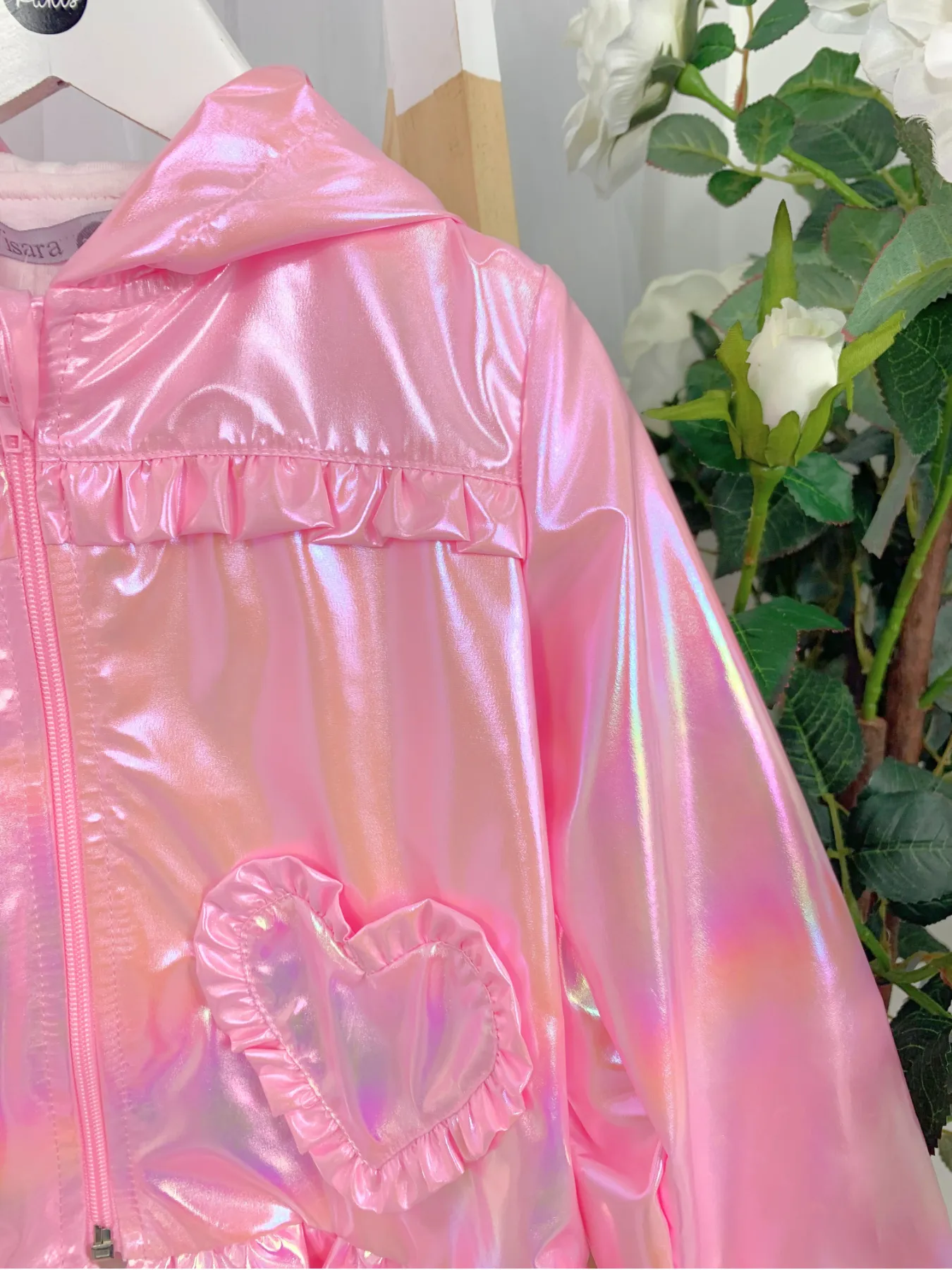 Toddler Girl Pink Raincoat