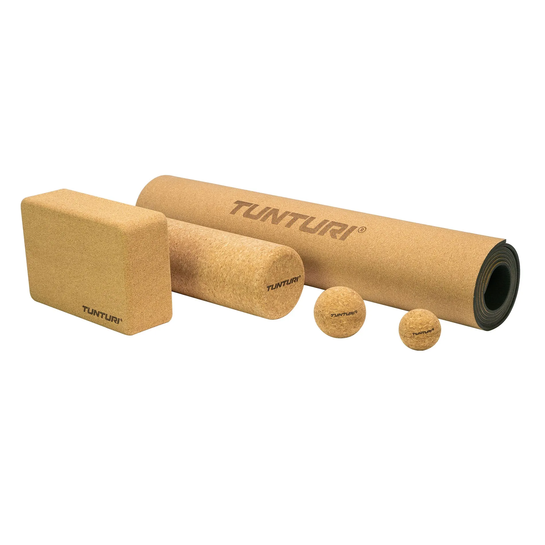 Yoga Mat - Tunturi - Cork TPE - Kork